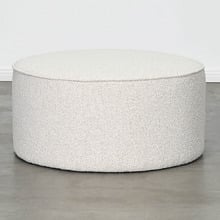 Round Naya Upholstered Ottoman